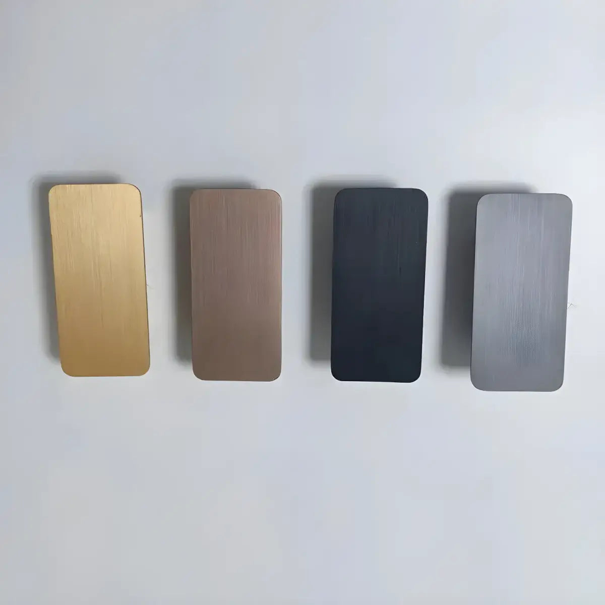 Arandela Externa Wooden Ricaly para Iluminação Elegante retangular metal amostras Compre