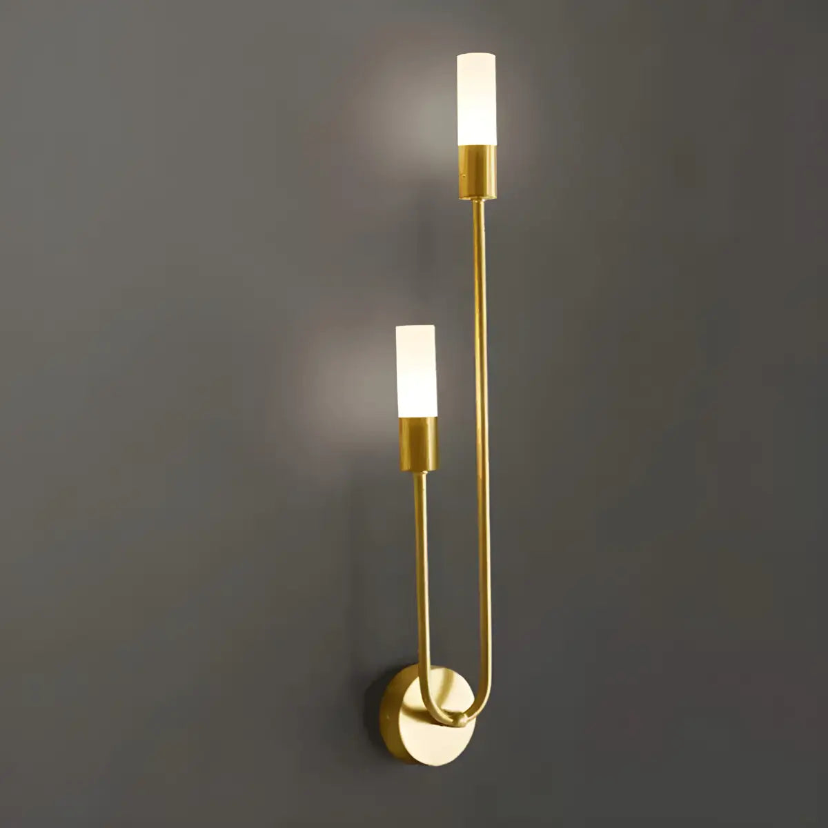Iluminação Sofisticada com Arandela Parede Verona Ricaly dourado parede arandela Compre