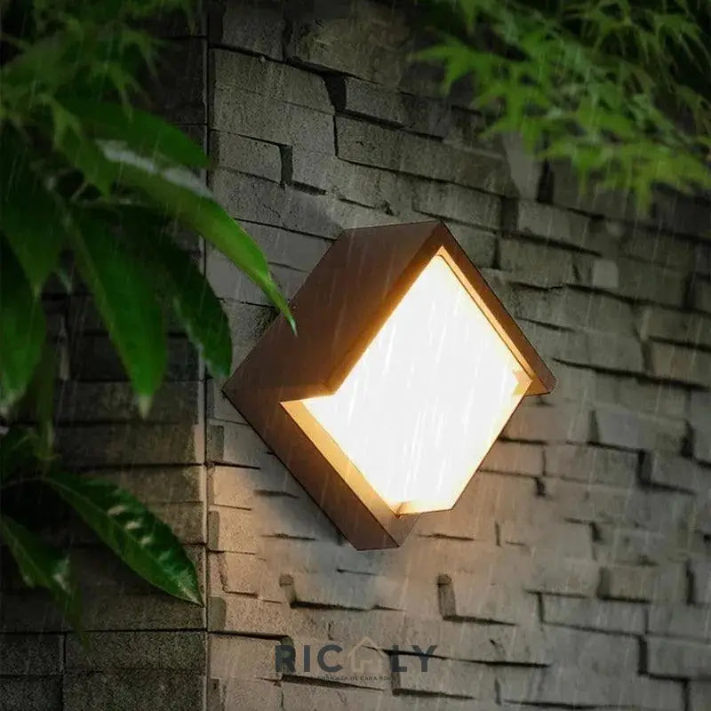 Iluminação Externa Ricaly: Arandela Jardim Premium - Elegância e Inovação para Seu Espaço Verde