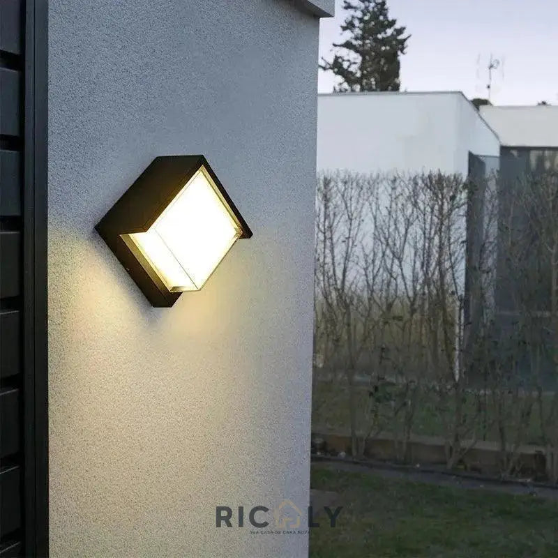 Iluminação Externa Ricaly: Arandela Jardim Premium - Elegância e Inovação para Seu Espaço Verde