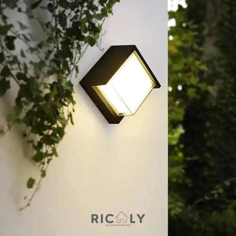 Iluminação Externa Ricaly: Arandela Jardim Premium - Elegância e Inovação para Seu Espaço Verde Padrão