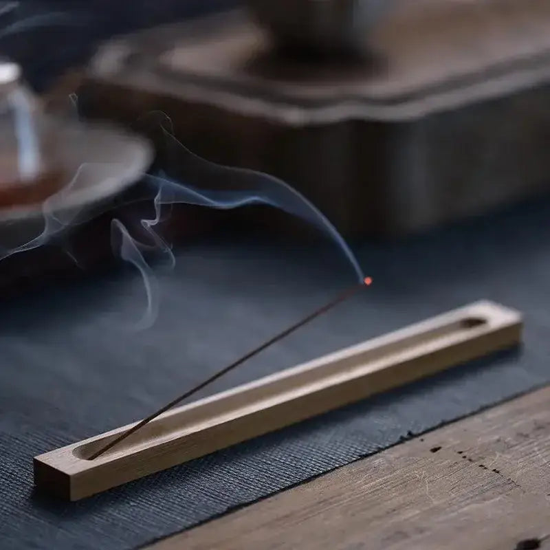 Incenso em bastão com suporte de madeira Ricaly Madeira Compre