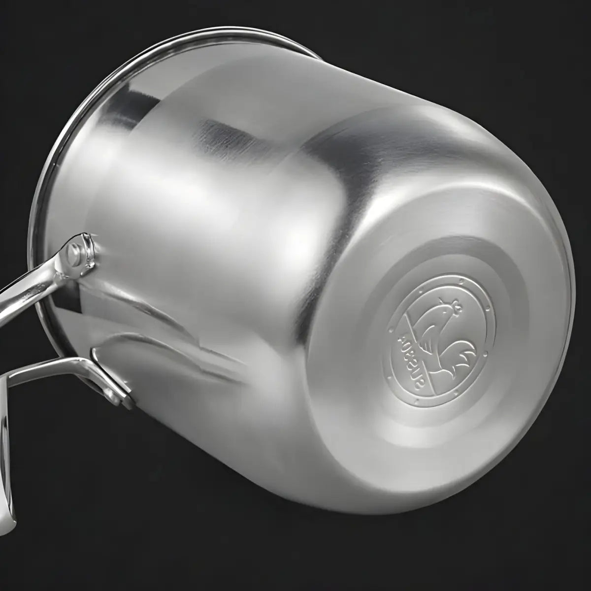 Jarra de Inox Ricaly | 1000ml com Separador Premium brilhante metal acampamento Organizadores para Cozinha Compre