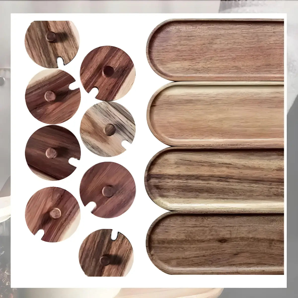 Jarras de Vidro com Tampas Ricaly | Frete Grátis Hoje madeira tampas bandejas Organizadores para Cozinha Compre