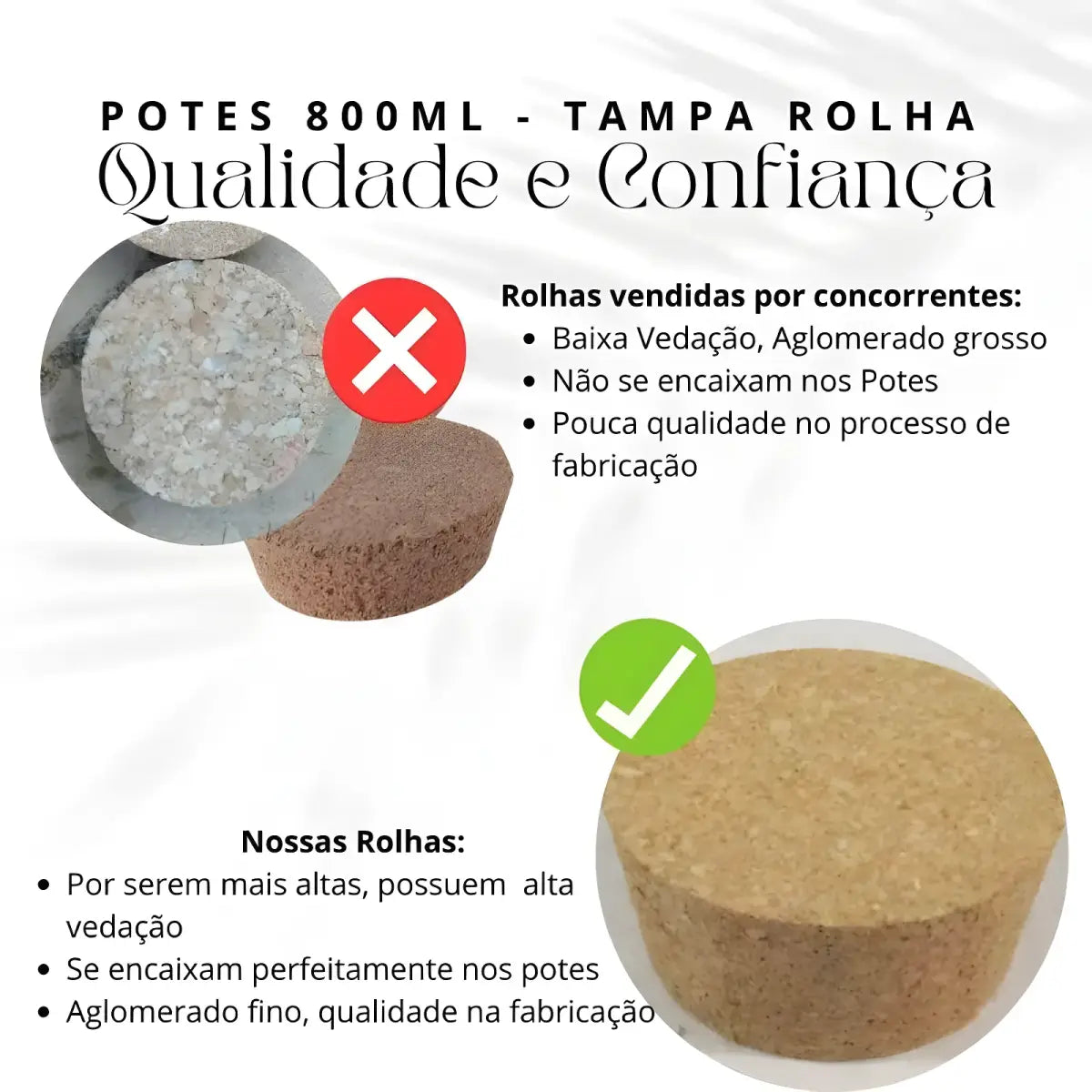Potes de Vidro Ricaly | 3 Resistentes à Água cortiça rolhas comparação Cozinha & Gastronomia Compre