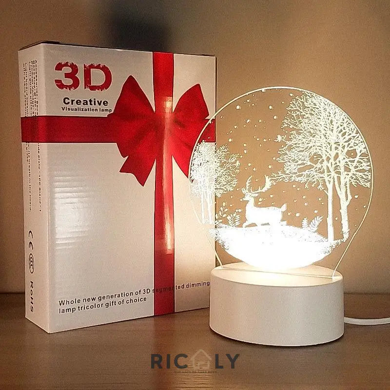 Lâmpada Noturna Luz Nocturna 3D Acrílica Led USB Abraço Urso Decoração Quarto Dia Dos Namorados Presente