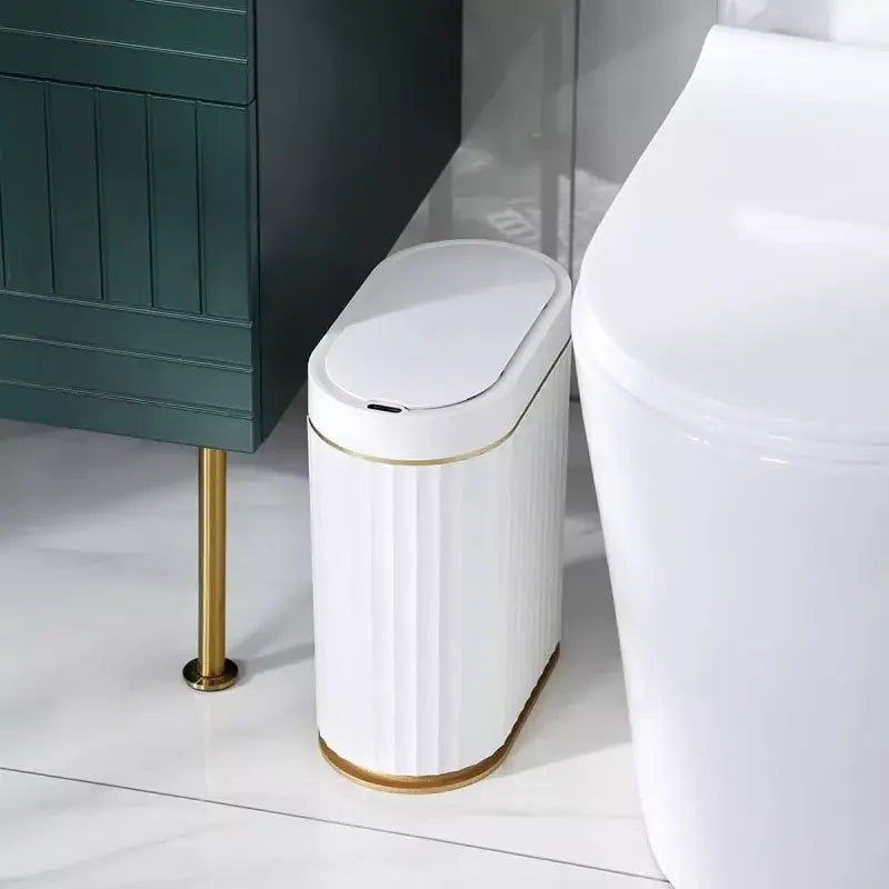 Oval 9L Trash Can with Automatic Sensor | Practicality and Style Ricaly - Details