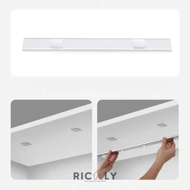 Luminária de LED Magnética Ricaly com Sensor de Movimento