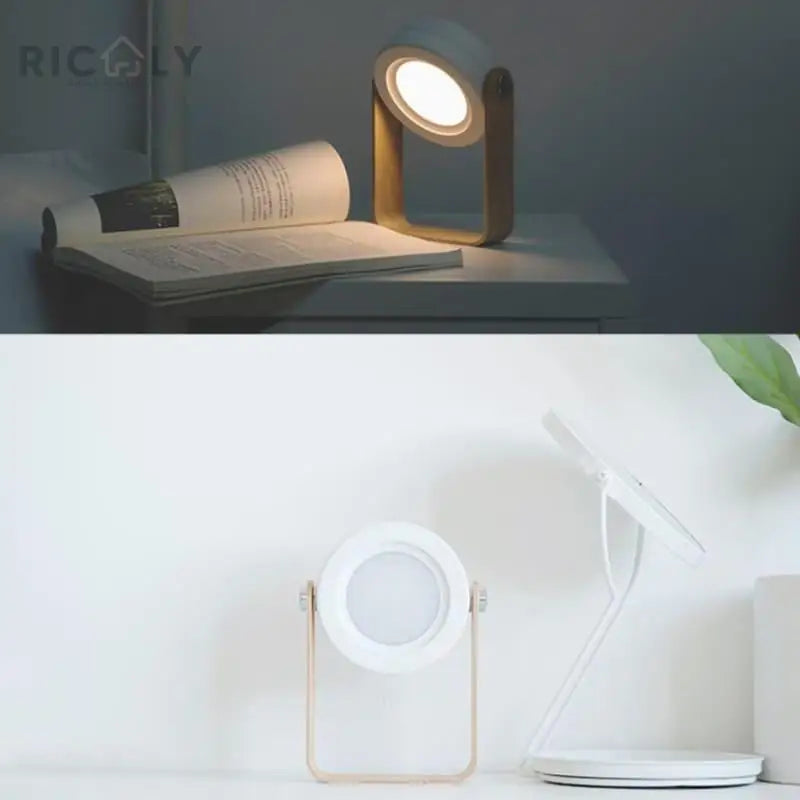 Luminária de Mesa LED com Alça de Leitura Ricaly