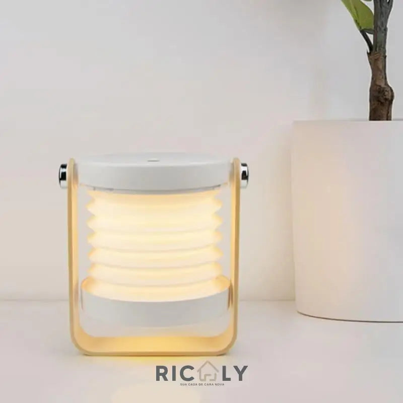 Luminária de Mesa LED com Alça de Leitura Ricaly