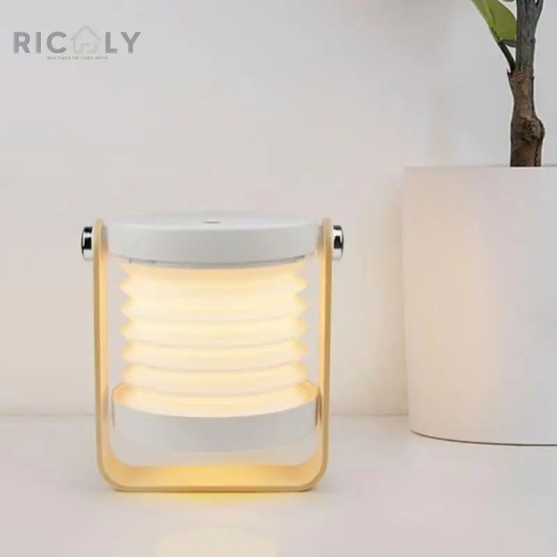 Luminária de Mesa LED com Alça de Leitura Ricaly