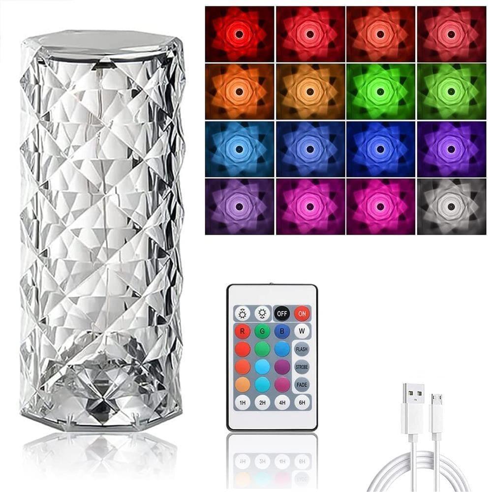 Ricaly Rose™ Premium Wireless 3-16 Color LED Table Lamp 