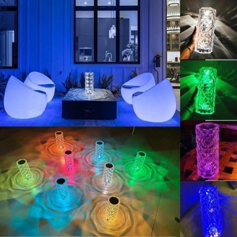 Ricaly Rose™ Premium Wireless 3-16 Color LED Table Lamp 