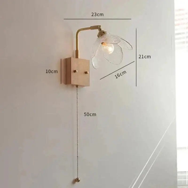 Luminária de Parede Nórdica Ricaly – Elegância Clássica com Luz Personalizável - Luminária de Parede Nórdica Ricaly - E - Luz Quente - 180:200002567#Warm Light;200000795:691#E