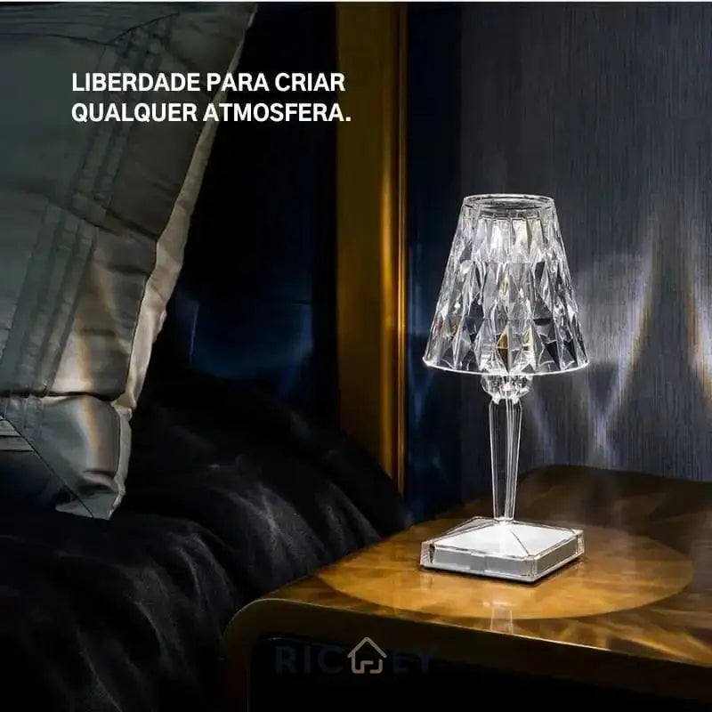 Luminária LED Sem Fio 3 em 1 Ricaly Cridia™ – Modernidade e Iluminação Perfeita