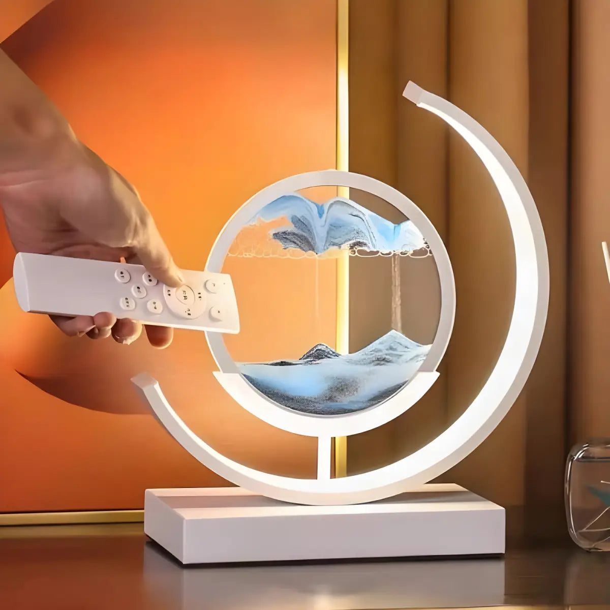 Luminária de Mesa Ampulheta Ricaly | Frete Grátis Hoje Iluminação Compre