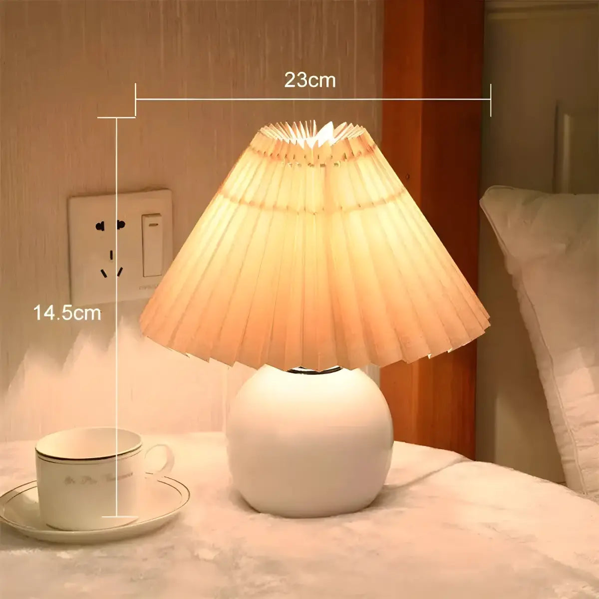 Luminária USB Ricaly | Frete Grátis e 5% OFF branco cerâmica lâmpada Iluminação Compre