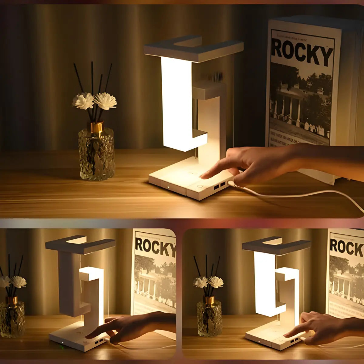 Luminária de Mesa Ricaly | Frete Grátis Acima R$149 Iluminação Compre