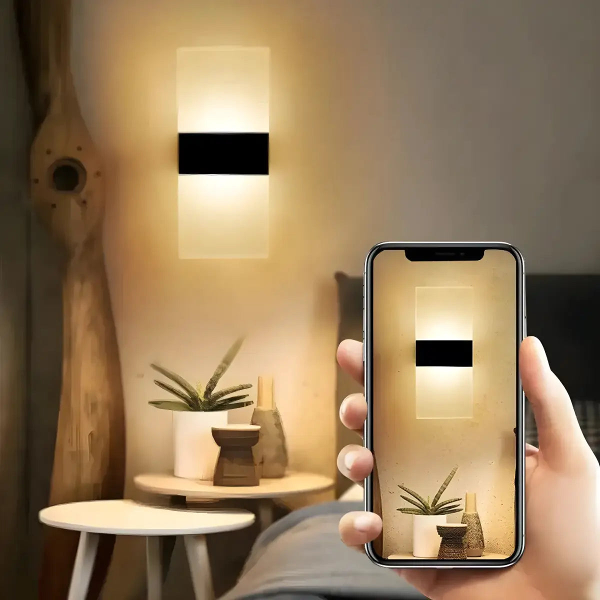 Luminária Ricaly Lumina Retangular para Parede - Design Sofisticado Compre