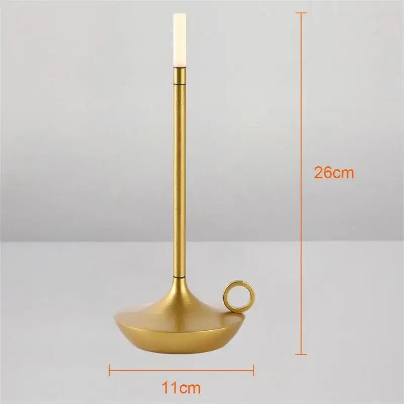 Luminárias Metallicas em Estilo Vela para Jantares Românticos Compre agora Ricaly