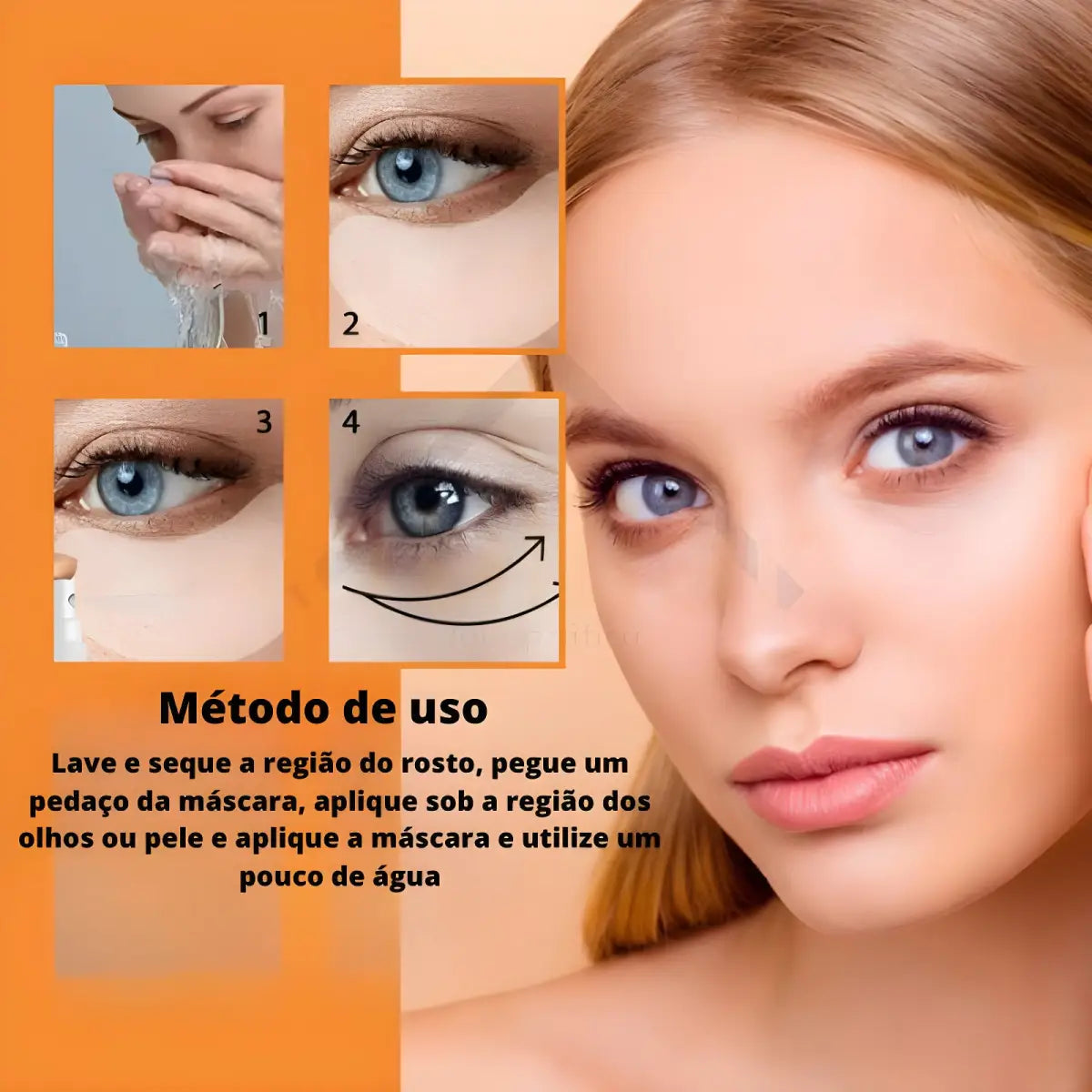Máscara de Colágeno Solúvel Ricaly para sua pele cuidados com a produto publicidade Banheiro Compre