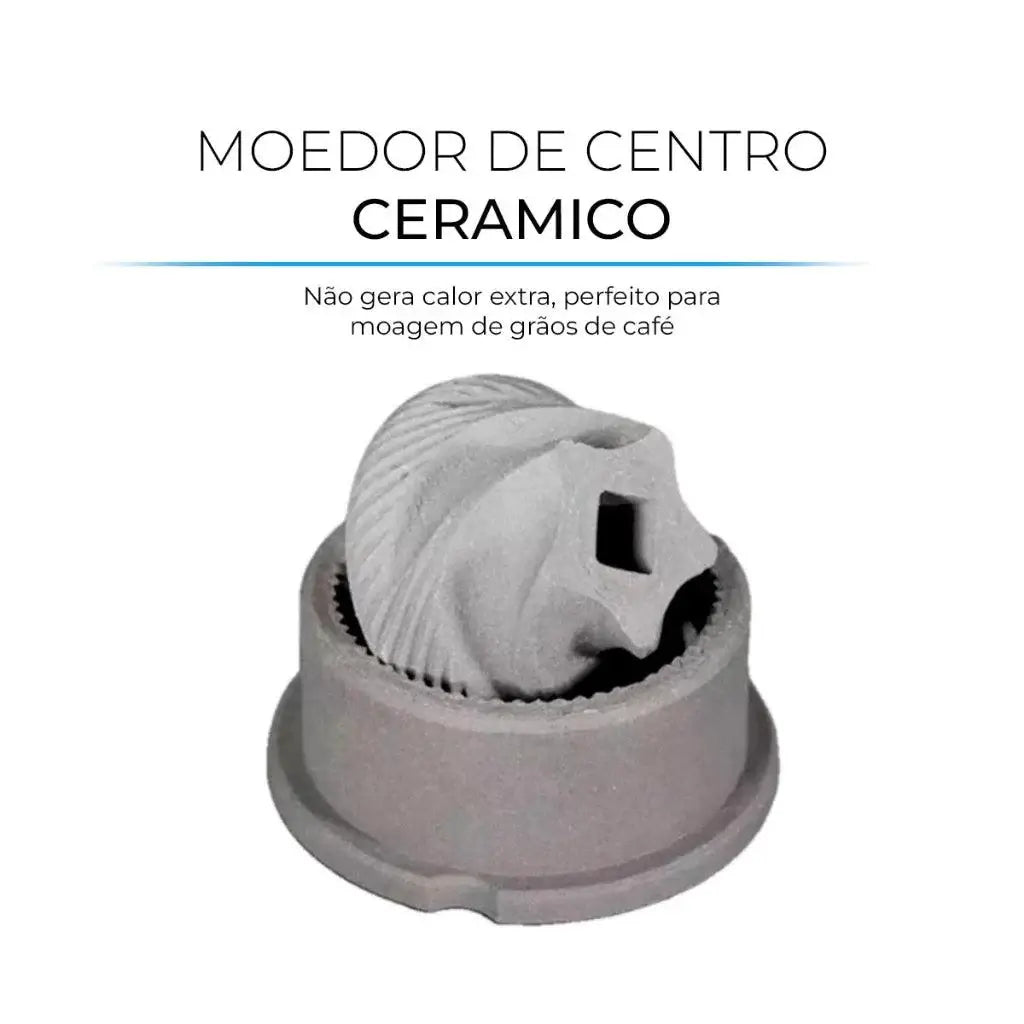 Moinho de cerâmica para café no produto Moedor Café Portátil Gold Café Perfeito Ricaly