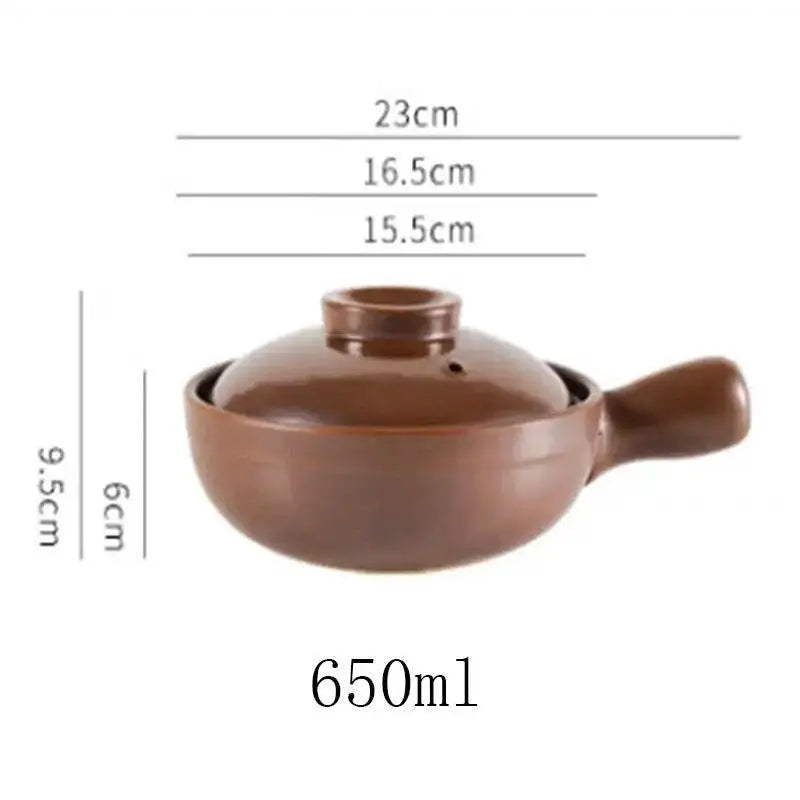 Panela de Cerâmica Ricaly – Sustentabilidade e Sabor Autêntico na Cozinha Mod. 02 - 650ML