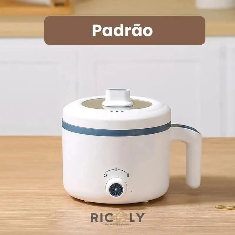 Panela Elétrica Multifuncional 1.8L Ricaly: Potência de 600W Padrão 1.8 Litros