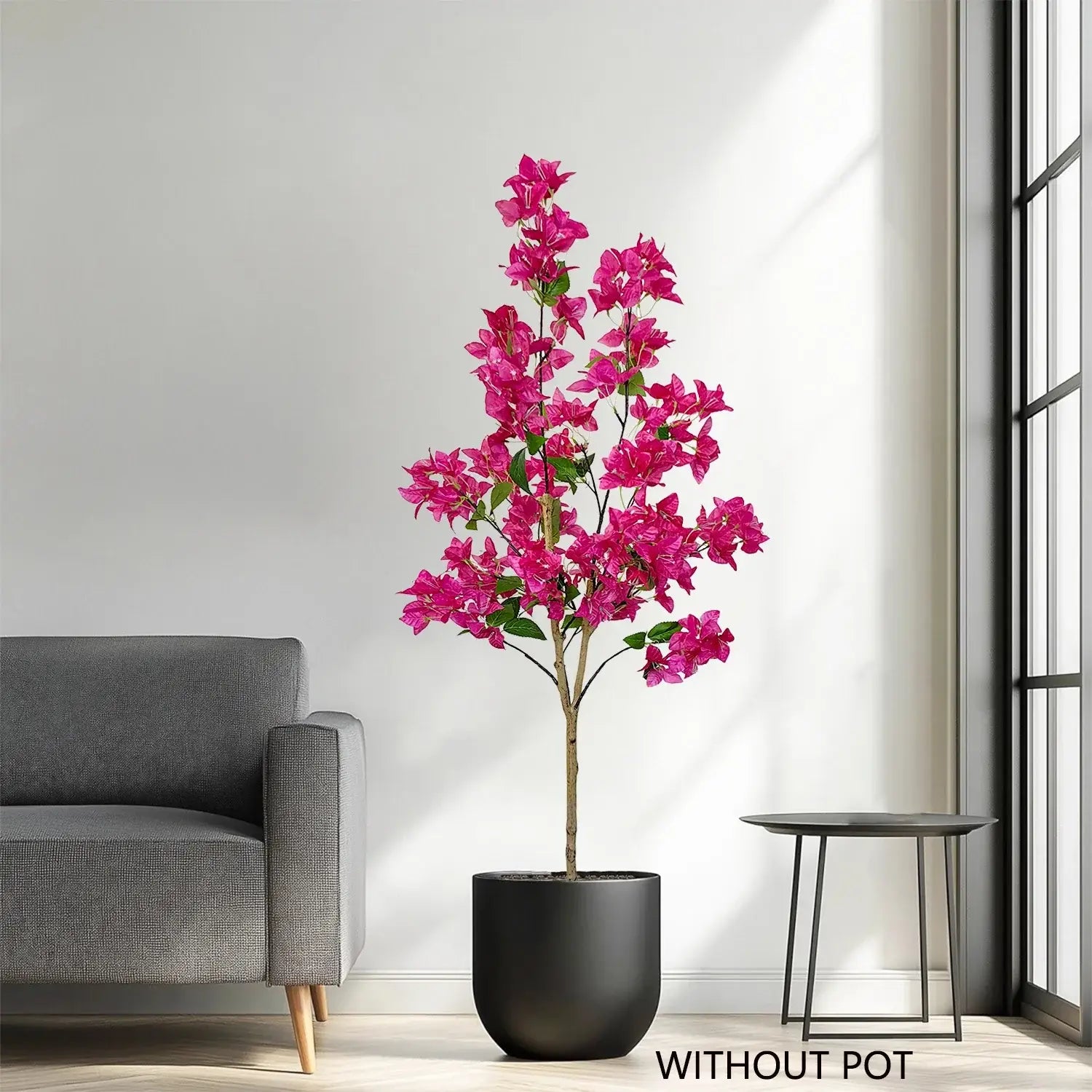 Planta Bougainvillea Rosa Ameixa Vermelha Artificial Compre agora Ricaly