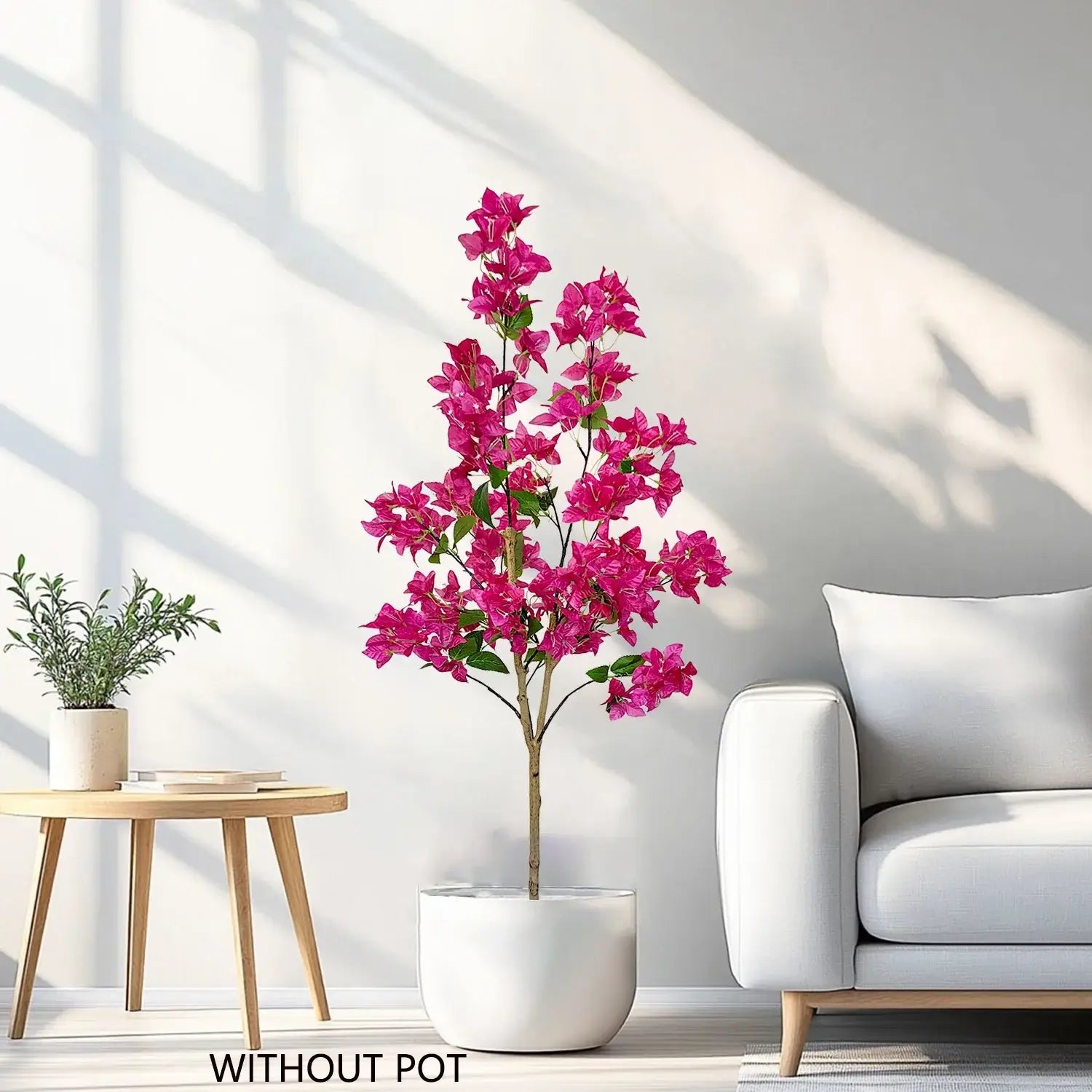 Planta Bougainvillea Rosa Ameixa Vermelha Artificial Compre agora Ricaly