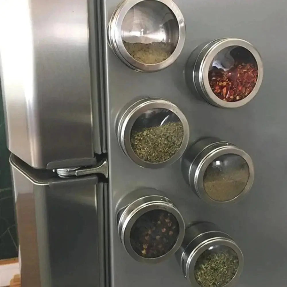 Porta Condimento Inox Ricaly | 5% OFF Frete Grátis magnético tempero contêineres Cozinha & Gastronomia Compre