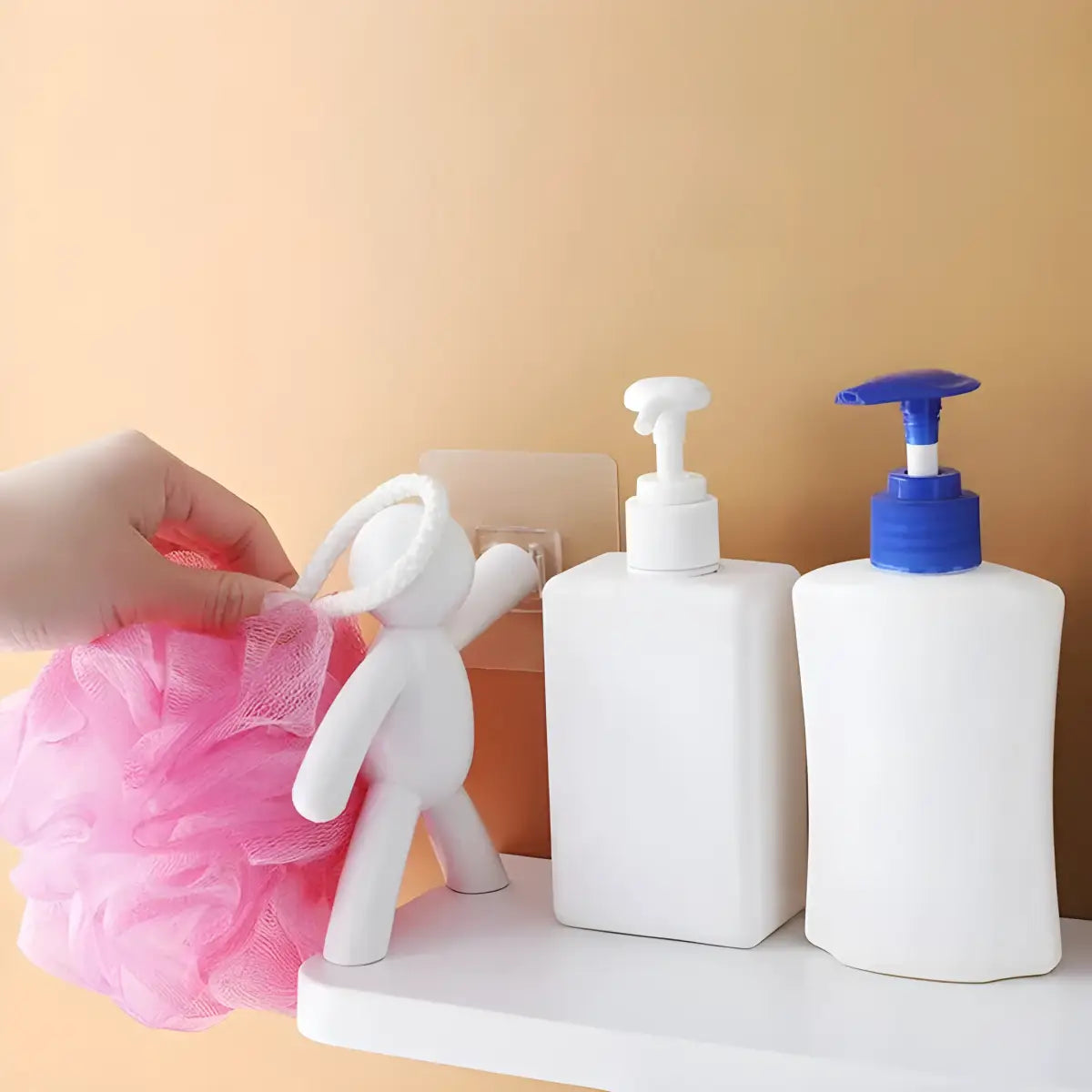 Prateleira Decorativa Autocolante com Suportes para Figuras Compre agora Ricaly