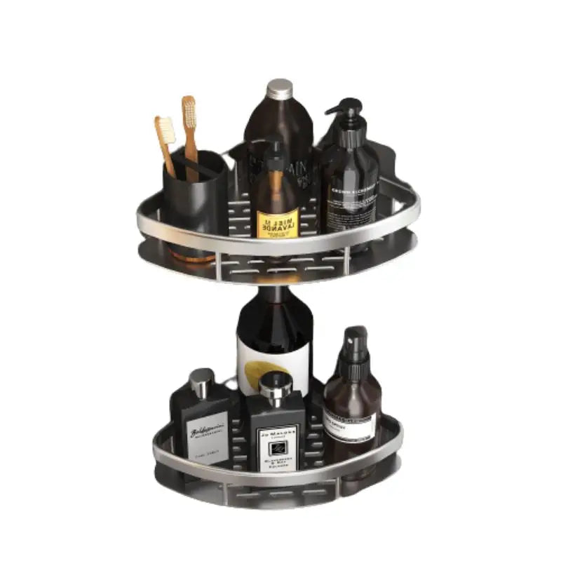 Prateleira Organizadora Minimalista - Ricaly Moderno de dois níveis canto ducha Banheiro Compre