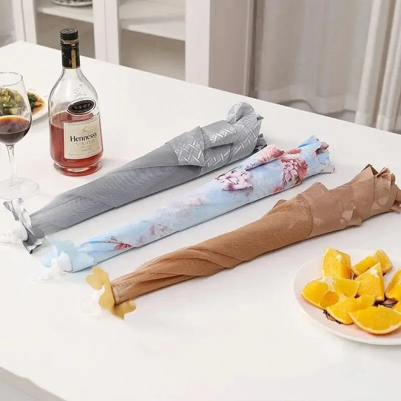 Tela Alimentos Cinza Dobrável | Ricaly decorativo tabela guardanapo Cozinha & Gastronomia Compre