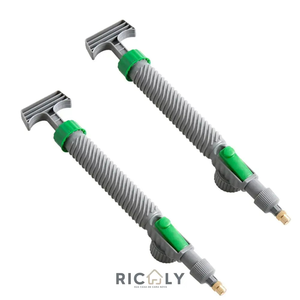 Pulverizador de Garrafa Ajustável Ricaly: Bico de Rega com Pressão e Versatilidade 2pcs