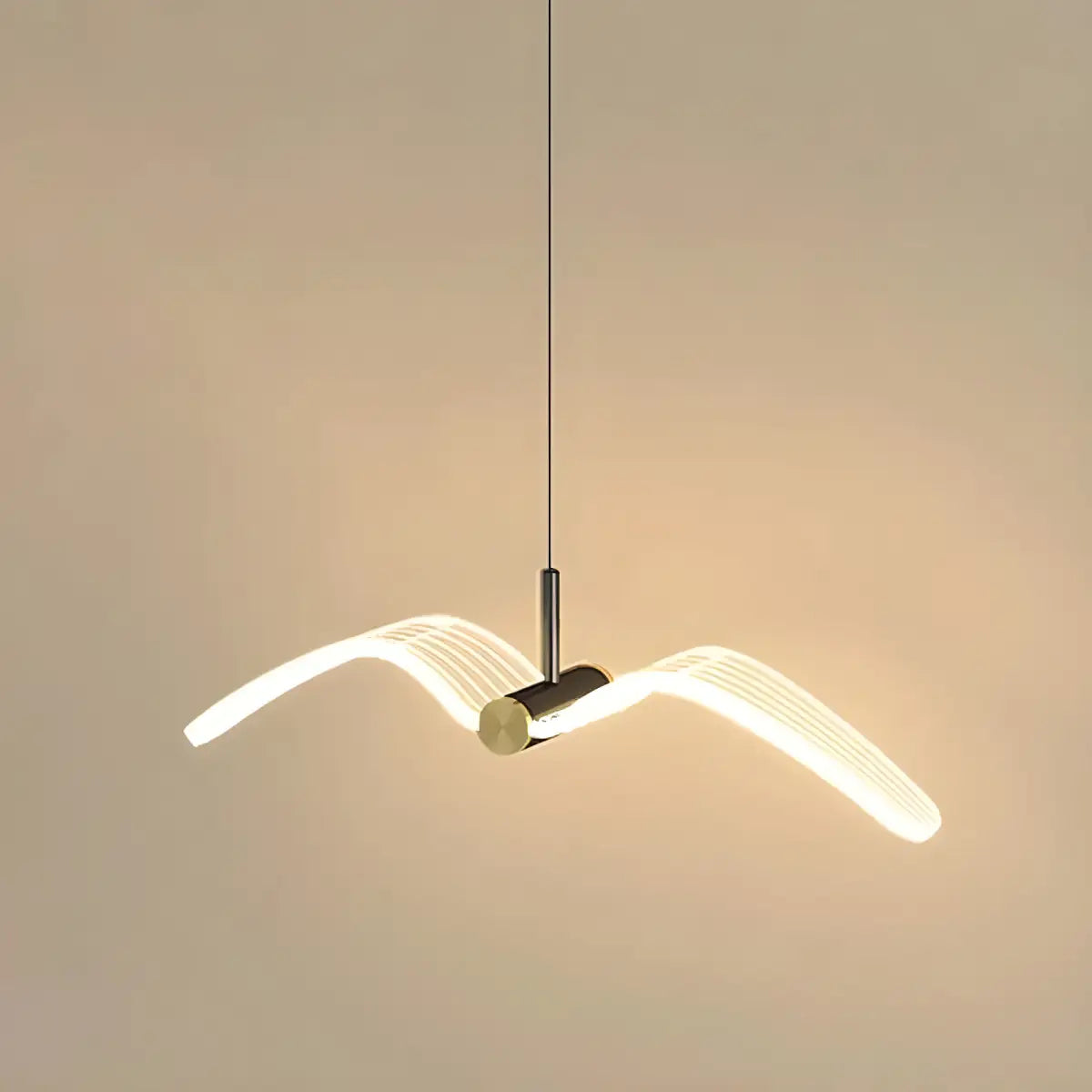 Arandela Minimalista Passáro Ricaly em forma de pássaro conduzido pingente Iluminação Compre