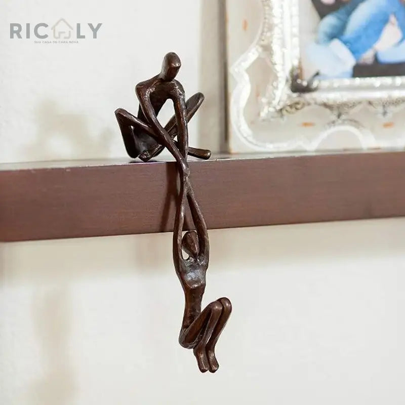 Ricaly: Decoração Ornamental Elegante para Casais - Transforme Seu Espaço com Estilo - Decoração Casal Ornamental