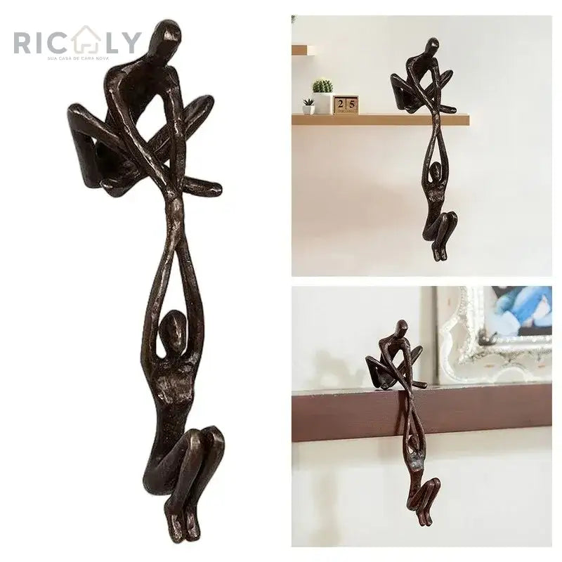 Ricaly: Decoração Ornamental Elegante para Casais - Transforme Seu Espaço com Estilo - Decoração Casal Ornamental