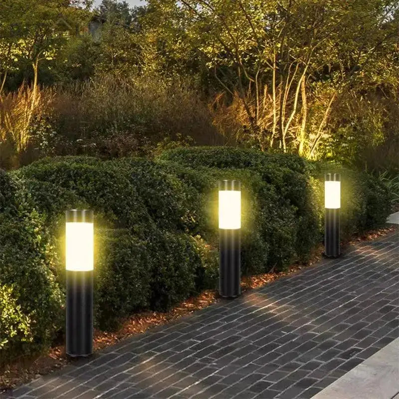 Ricaly: Iluminação Solar Premium para Jardim - Elegância à Prova d'Água! - Iluminação