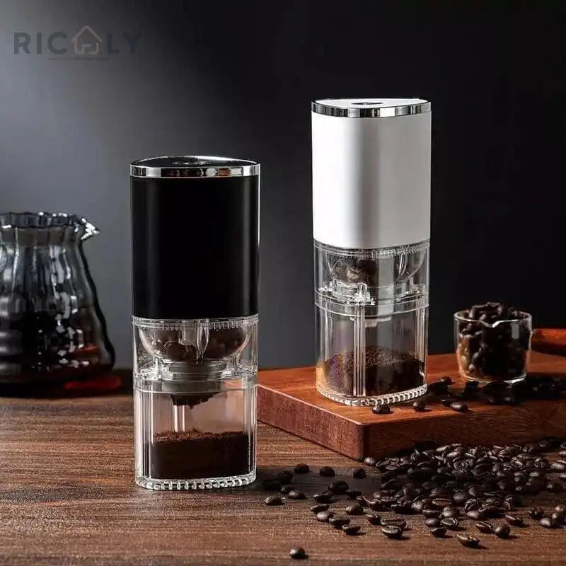 Ricaly Moedor de Café Elétrico Portátil: Sabor e Frescor a Qualquer Hora! - Moedor De Café