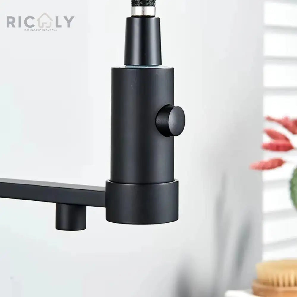 Ricaly: Torneira de Cozinha Gourmet Monocomando com Filtro - Estilo e Praticidade para Seu Lar - Torneira de Cozinha