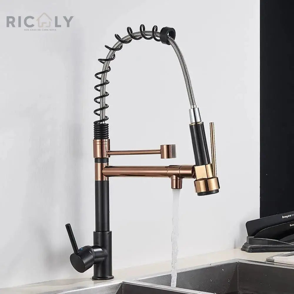 Ricaly Torneira Gourmet Monocomando Luxflow: Estilo e Praticidade para Sua Cozinha - Torneira de Cozinha