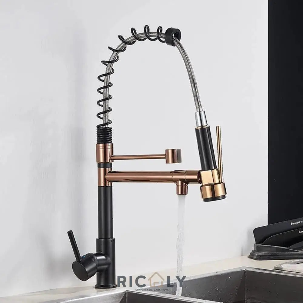 Ricaly Torneira Gourmet Monocomando Luxflow: Estilo e Praticidade para Sua Cozinha - Torneira de Cozinha