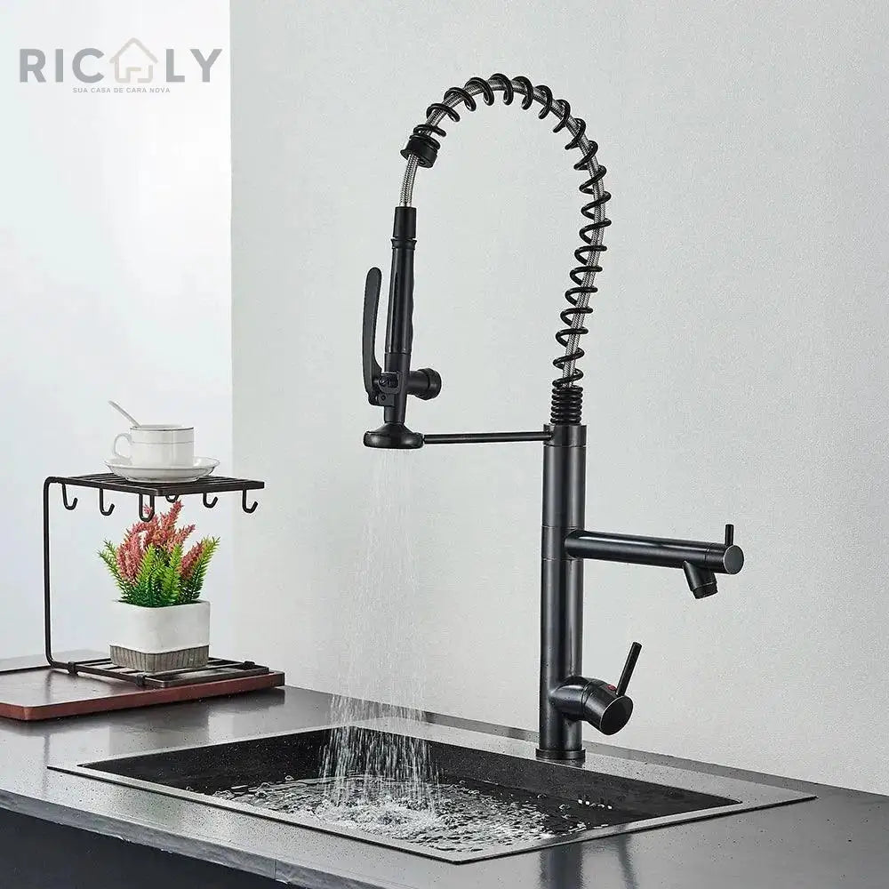 Ricaly Torneira Monocomando Gourmet Prestige: Elegância e Praticidade para Sua Cozinha - Torneira de Cozinha