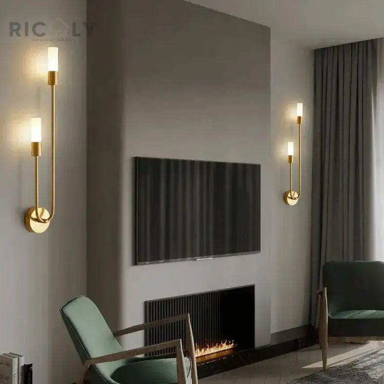 Ricaly Verona: A Elegância da Iluminação em Aço Deslizante para Ambientes Sofisticados