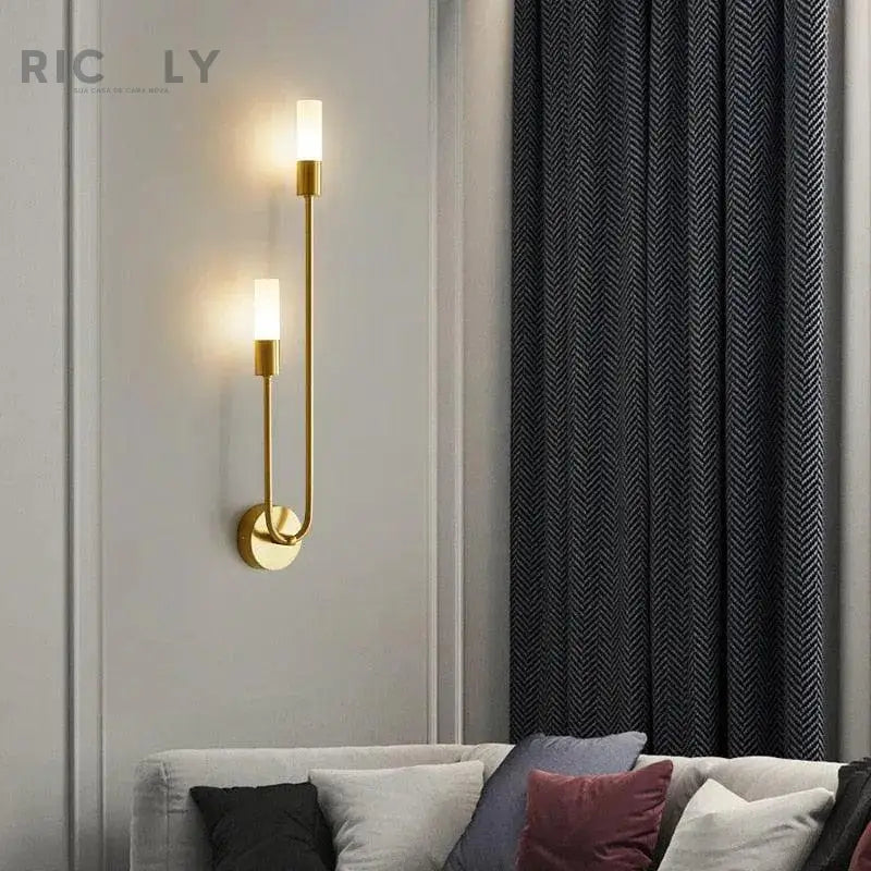 Ricaly Verona: A Elegância da Iluminação em Aço Deslizante para Ambientes Sofisticados