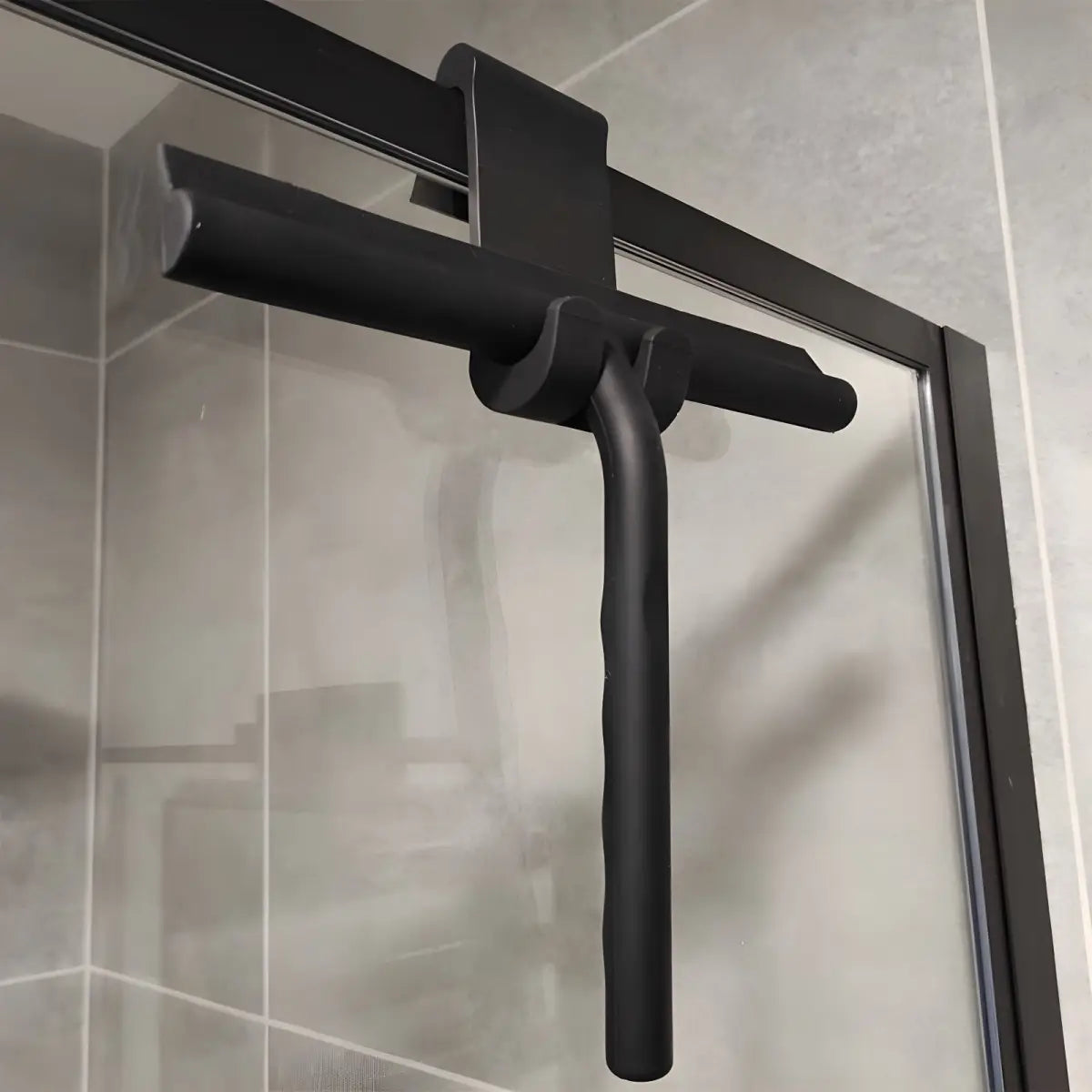 Rodo silicone limpeza rápida eficiente chuveiro preto, frete grátis Ricaly