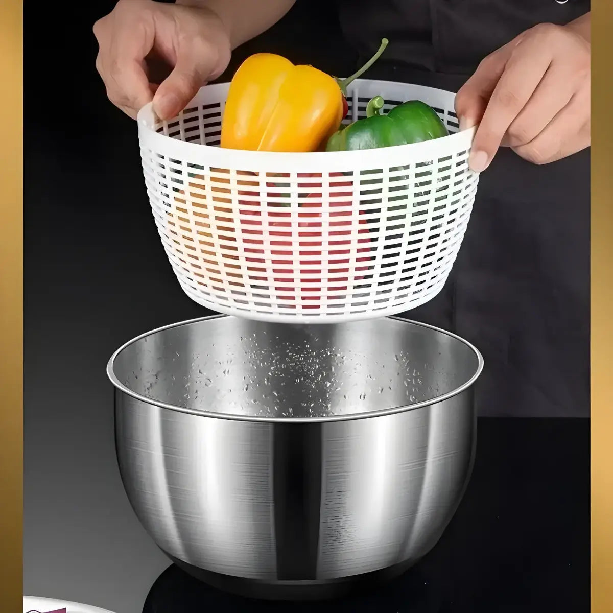 Secador de Legumes para Cozinha Prática e Funcional Compre agora ricaly