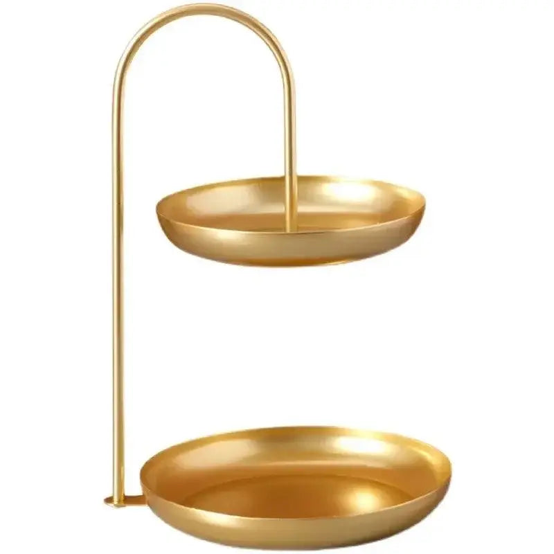Bandeja de Mesa Ricaly em Ferro Estilo Decoração Compre