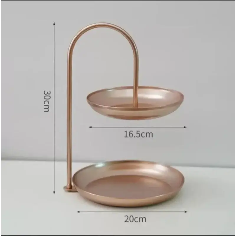 Bandeja de Mesa Ricaly em Ferro Estilo Decoração Compre